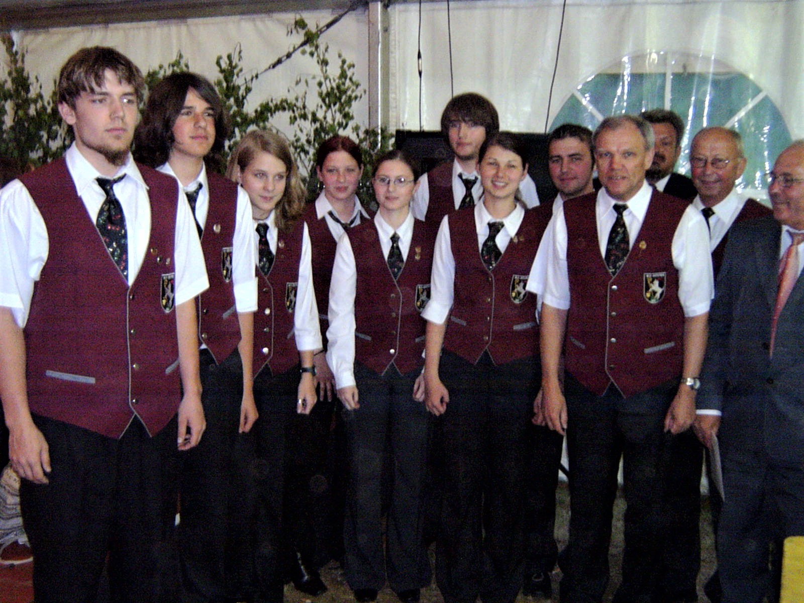 Mitglieder MV Ockfen 2004