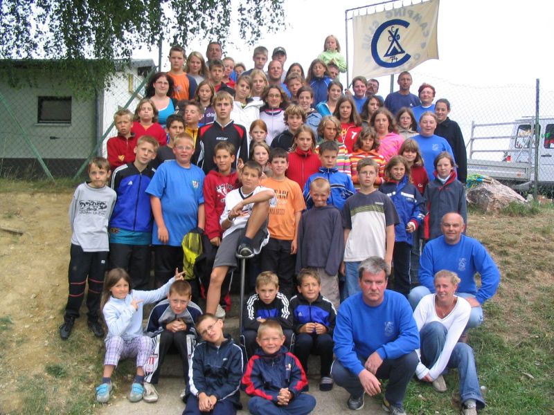 Teilnehmer Jugendzeltlager CCO 2005