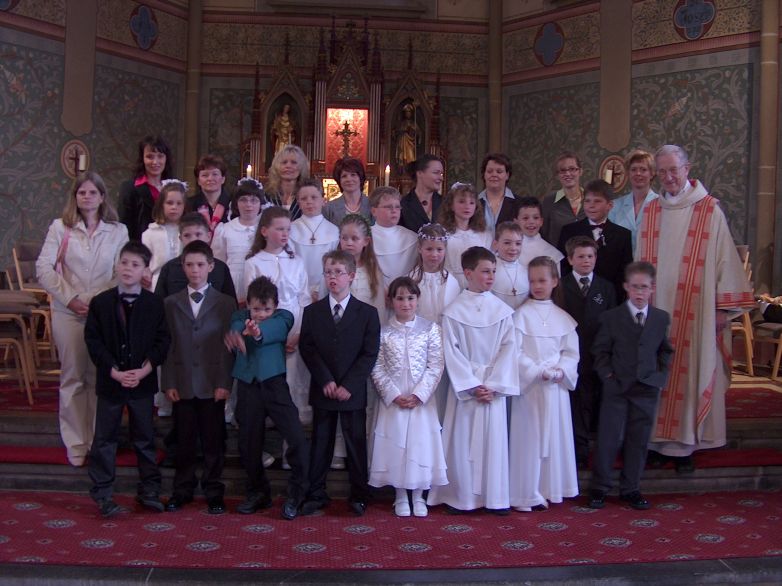 Kommunion 2005 in St. Valentin Ockfen