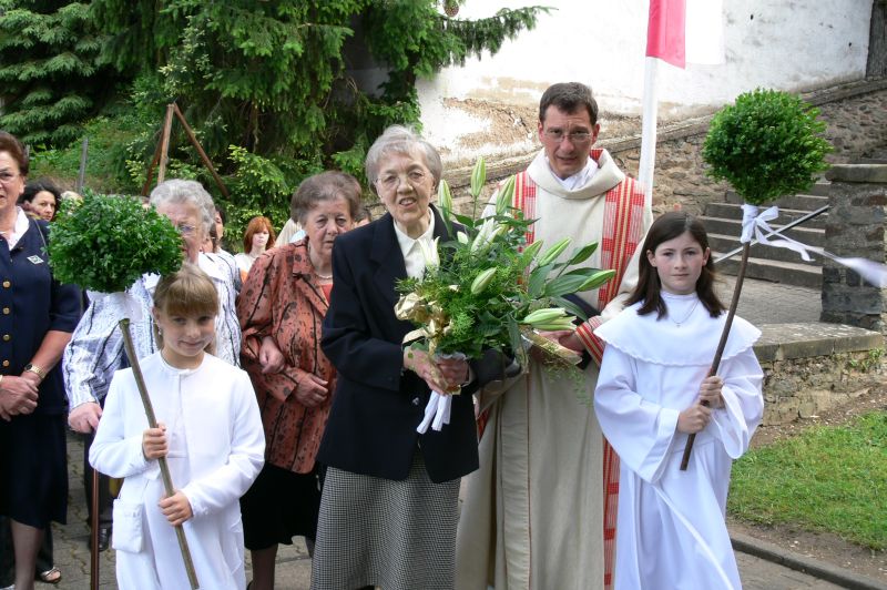 Goldene Profess der Schwester Valentine, Maria Schmitt,